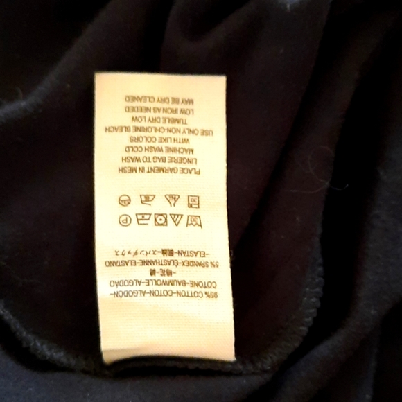 Free people little black draped dress small NWT *S - Picture 9 of 9